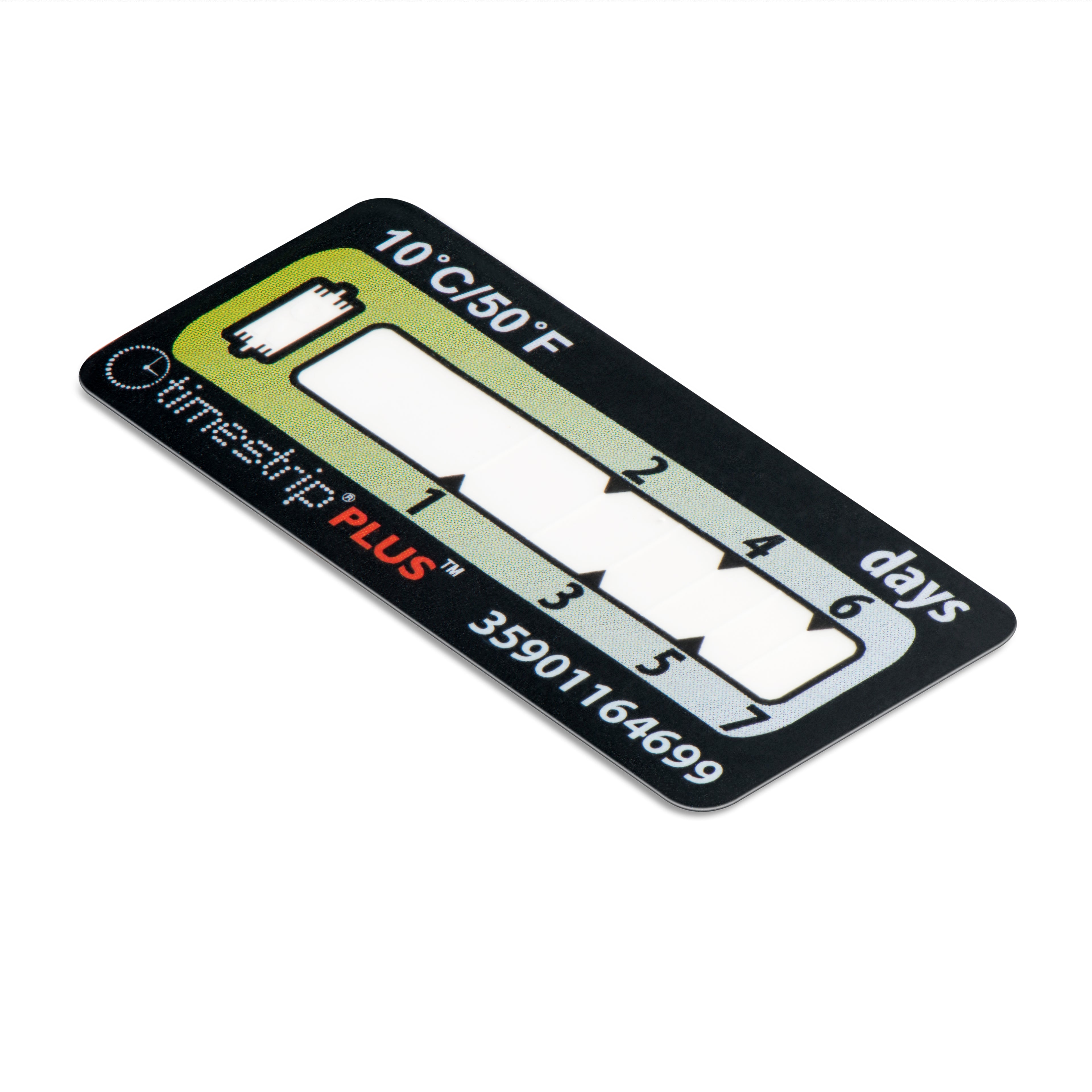 Timestrip PLUS™ 10°C / 50°F 7 Day Temperature Indicator – TP359 – 100 Pack