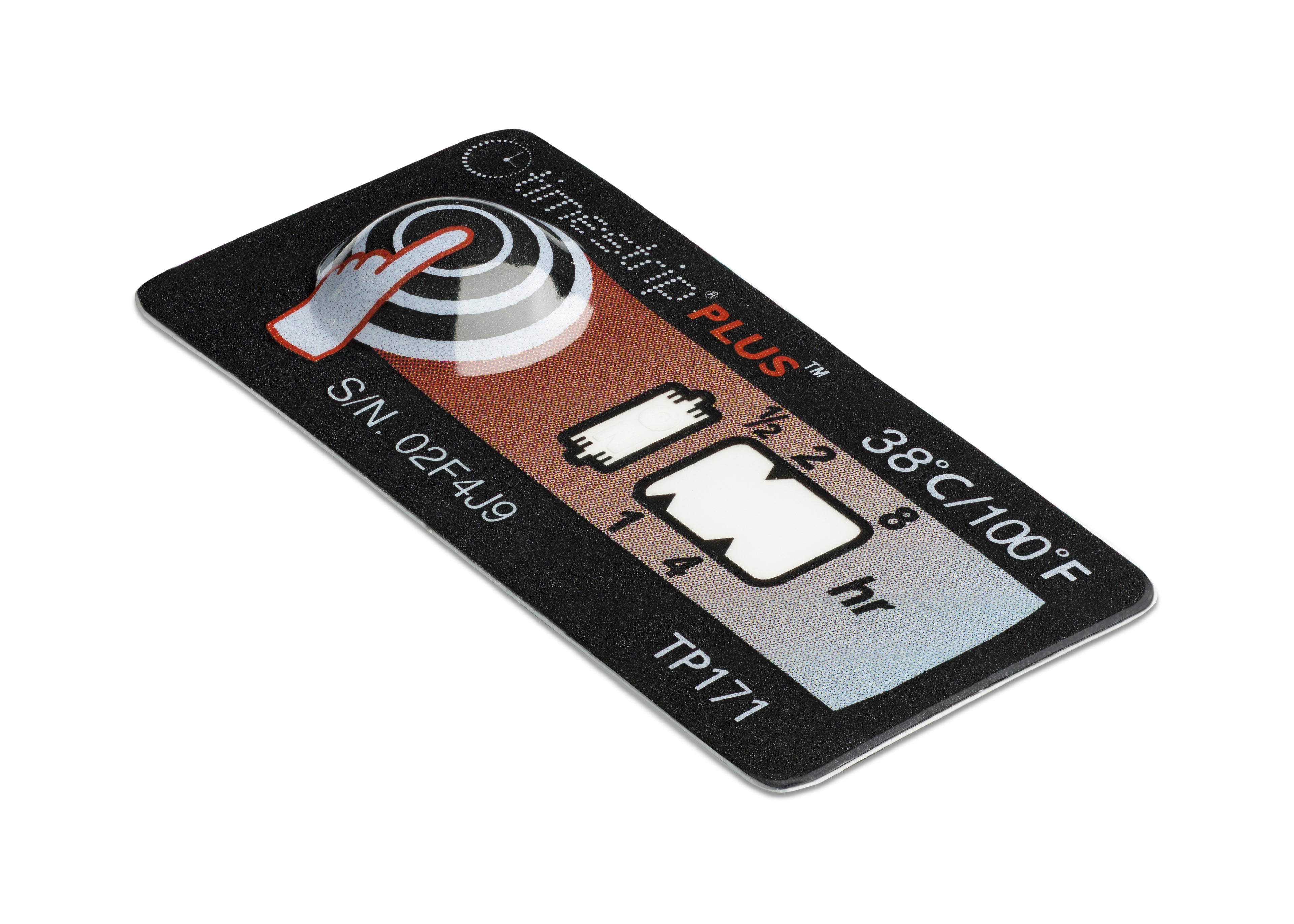 Timestrip PLUS™ 38°C / 100°F 8 Hour Temperature Indicator – TP171 – 100 Pack