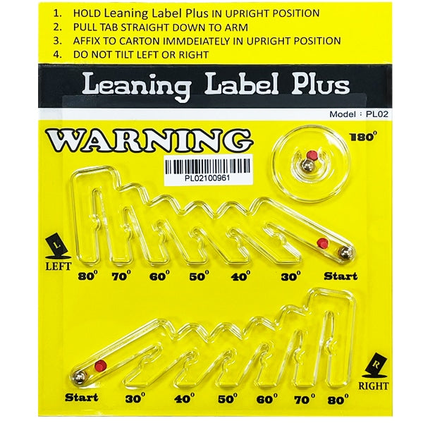 Leaning Label Plus Photo Tiltwatch Plus Equal