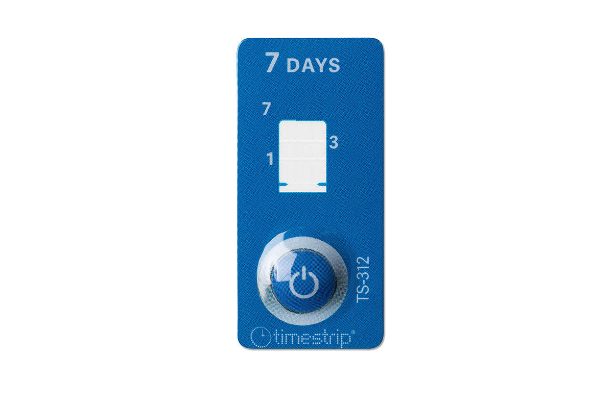 Timestrip® 7 Day Elapsed Time Indicator – TS312 – 100 Pack