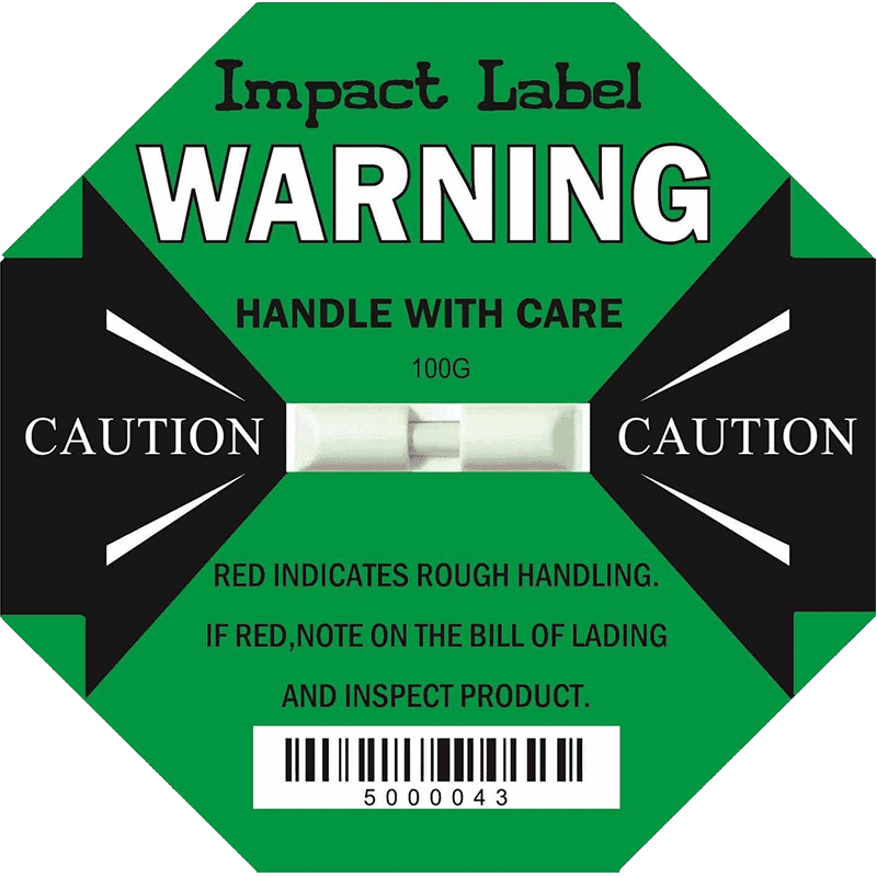 Shipping Impact Label 100G - ShockWatch Label Alternative