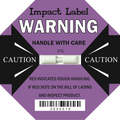 Shipping Impact Label 37G Box of 50  - ShockWatch Label Alternative