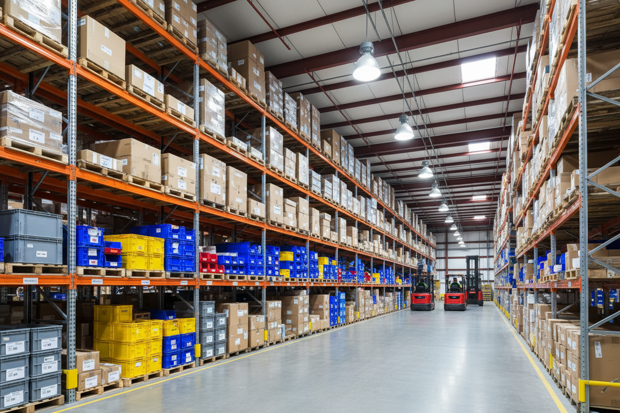 Warehouse Photo - Protect your Product with Shipping Damage Indicators